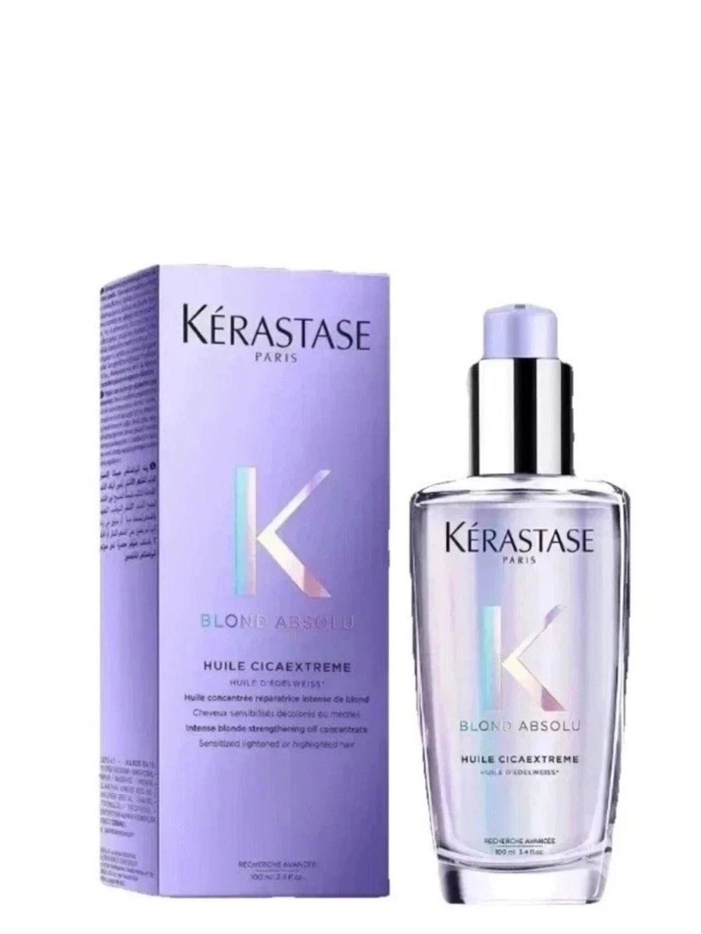 Kérastase Blond Absolu Lavender Hair Oil - Repairing Shine Serum